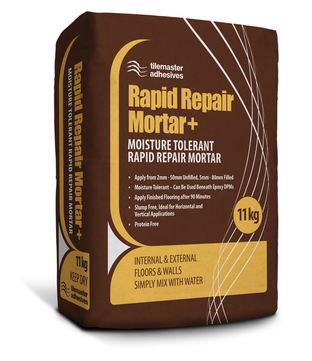 Tilemaster Rapid Repair Mortar+ Rapid Repair Mortar for Internal and External Walls and Flo