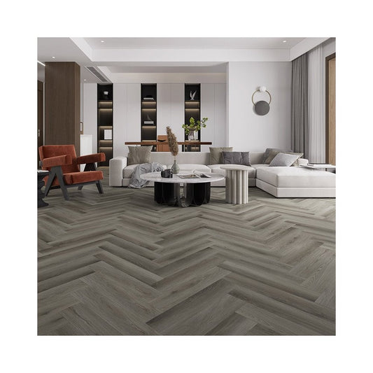 Premium LVT Herringbone Nebraska Wild Oak - £21.99 Per m²